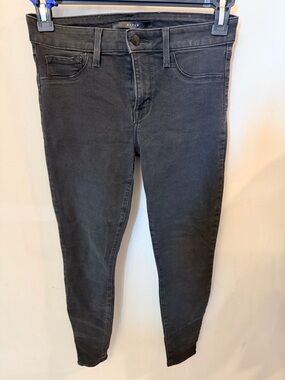DSTLD Black High-Rise Skinny Jeans for Women